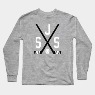 SJS Retro Sticks - Teal Long Sleeve T-Shirt